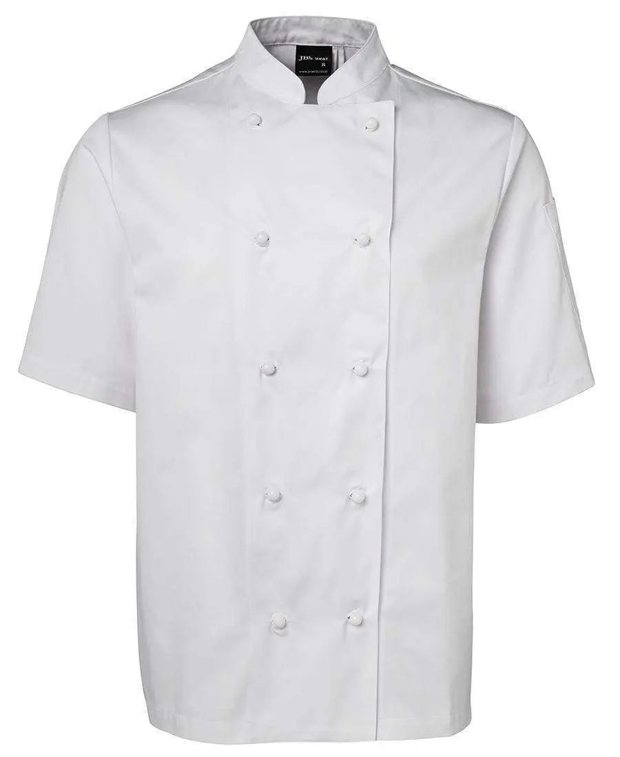 JB'S Short Sleeve Unisex Chefs Jacket 5CJ2 Metro Workwear.